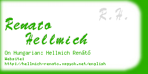 renato hellmich business card